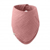 BIBS Bandana mušelínový slintáčik z BIO bavlny - Dusty Pink