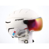 lyžiarska/snowboardová helma ATOMIC SAVOR GT AMID VISOR HD PLUS 2025, White, Photochromic S2/S3, nastaviteľná ( NOVÁ ) 57