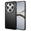 Techsuit - Carbon Silicone kryt pre Oppo Find X8 Pro - čierny KF2344486
