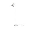 RENDL R12513 ROSITA stojanová lampa, na čítanie biela/striebrosivá