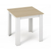 Casarredo Jedálenský stôl MANGA 80x80 sonoma / biela