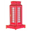 Woodcraft Drevené 3D puzzle Britská telefónna búdka