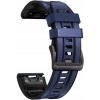 Remienok YIVO pre Garmin 22mm, modrý