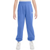 Dievčenské nohavice Nike Kids Sportswear Club Fleece Loose - Modrý (L)