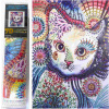 Norimpex - Puzzle Diamantový obraz: Mačacie oko 30x40cm 7D - 1-39 dielov