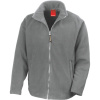 Result Mikina R 115M na zip, mikrofleecová COT30115Ma3205-dove grey 2XL Šedá dove