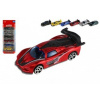 Teddies Auto závodné 6ks kov/plast 8cm na voľný chod v krabičke 10,5x27x4cm