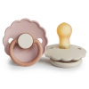 CUMLÍKY FRIGG DAISY BISCUIT/ CREAM, 0-6M, KAUČUK