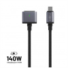 FIXED kábel USB-C/MagSafe 3, 2m, 140W, sivý FIXD-MS3-GR Fixed