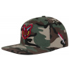 šiltovka SANTA CRUZ STRANGER THINGS HELLFIRE CLUB SNAPBACK STRUCTURED HAT CAMO