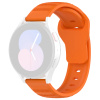 Techsuit - Watchband 20mm (W050) remienok pre Samsung Galaxy Watch 4/5/Active 2, Huawei Watch GT 3 (42 mm)/GT 3 Pro (43 mm) – oranžový KF2317650