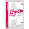 Actisorb Plus obväz s aktívnym uhlím a striebrom 19,0 x 10,5 cm 10 ks