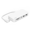 Belkin CONNECT USB-C 6v1 Multiport Hub s držákem, bílá INC011btWH