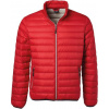 DAIBER JN 1140 / Pánska páperová bunda - red/silver L
