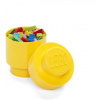 LEGO® úložný box guľatý o12,3 x 18,3 cm žltá