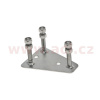 držák rezervy pro kolo s kol. roztečí 5x112 mm, montáž na bok/čelo přívěsu 9908093Q