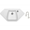 Set Sinks NAIKY 980 Milk + batéria Sinks MIX 35 PROF S chróm