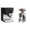 Rancilio Silvia BC, black + Eureka Mignon Specialita Compatto, CR chrome
