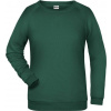 DAIBER JN 793 / Dámska raglánová mikina - dark green XS