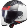LS2 prilba COPTER II OF600 Urban matt white/red - XL