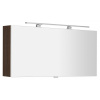 Sapho CLOE galérka s LED osvetlením, 120x50x18cm, borovica rustik SPH CE120-0016