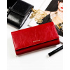 Peňaženka - Peterson Wallet Prírodná koža červená PTN PL -413 - Dámsky produkt (Dámske kožené portfólio s prihláseným petersonom)