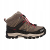 Detské trekingové topánky CMP RIGEL MID - 31, Hnedá, TREKKING