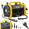 AUTOMOBILOVÝ KOMPRESOR 12V 230V PRENOSNÁ BEZOLEJOVÁ PUMPA HQ KOMPRESOR