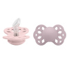 BIBS Infinity anatomické cumlíky zo silikónu 2ks - veľkosť 1 (Blossom / Dusky Lilac)