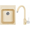 Set Sinks (dřez Classic 400 Sahara 50 + baterie Mix 35 Sahara 50) UKC400MI3550