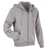 Mikina STEDMAN ACTIVE SWEATJACKET MEN Grey Heather sivá S