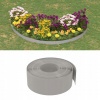Záhradný obrubník plast 1 cm x 1 cm sivý