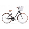 Mestsky bicykel - Bicykel 28 Romet Pop Arte Black 18 + Basket (Bicykel 28 Romet Pop Arte Black 18 + Basket)