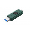 DataTraveler Duo G2/128GB/USB 3.2/USB-A + USB-C/Zelená / DTDEG2/128GB