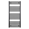 Kúpeľňový radiátor Thermal Trend čierny rebríkový rovný 600x1535 (ilustračný obrázok)