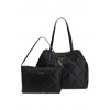 Kabelka Guess jeans Vikky 2v1 (Čierna dámska kabelka shopper)