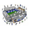 Chelsea FC Drevené puzzle Chelsea FC, Stamford bridge, 500 ks
