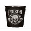 Kovový vedierko Poison na nápoje stôl halloween