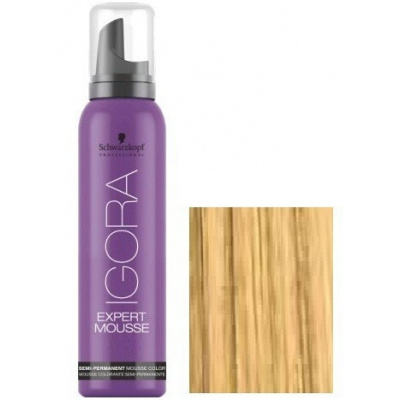 SCHWARZKOPF Igora Expert Mousse pěnový neoxidační přeliv Medový blond 9,5-55