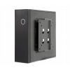 Puzdro Chieftec IX-03B-85W mini ITX Tower Mini Tower čierne
