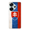 Odolné silikónové puzdro iSaprio - Slovakia Flag - Poco F6