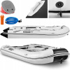 Nafukovací čln MSW MSW-MIB-R-380 381 cm (Vysoký vrchol Kira 3 Jasnoszary 10370 stan)
