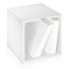 ZOMO VS-Box 100 Biela (VS-Box 100 je praktický spôsob ako ukladať svoje vinylové platne štýlovým a účinným spôsobom. Kapacita 100 - 120 LP.)