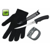 Sada Giants Fishing Combo Filet nůž, rukavice a brousek