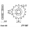 JT Reťazové koliečko JT JTF 1587-20 20T, 428