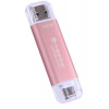 Transcend ESD310P 512GB, External SSD, USB 10Gbps, Type C/A