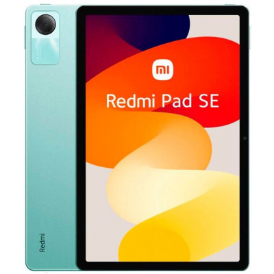 Xiaomi Redmi Pad SE 8GB/256GB zelený (výkonný tablet, RAM 8GB, pamäť 256GB, FullHD+ displej 11", 8MPix, 8000mAh)