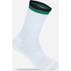 Mr. Socks Ponožky Two Tone L 05006, tenisové COT885006y06zr-white/black 42-46 Bílá/černá/zelená