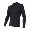 Sensor Double Face T-shirt LS čierne