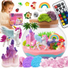 KREATÍVNA DIY SÚPRAVA JEDNOROŽEC MAGICKÉ TERÁRIUM PODSVIETENIE LED + DIAĽKOVÉ OVLÁDANIE